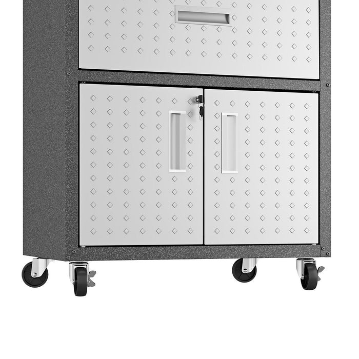 Table de travail et armoire mobile Fortress 4.0 pour le garage