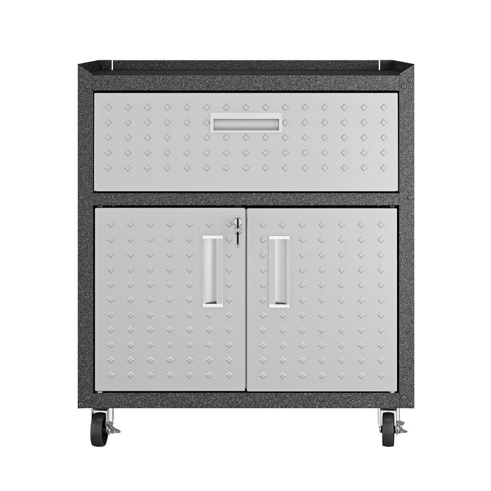 Table de travail et armoire mobile Fortress 4.0 pour le garage