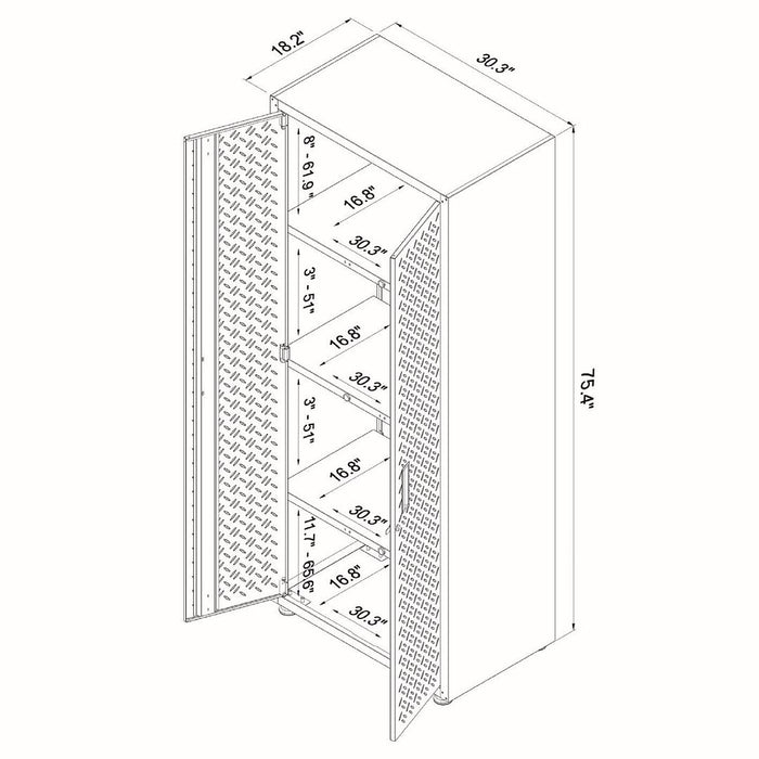 Armoire Fortress de 74,8 po pour le garage