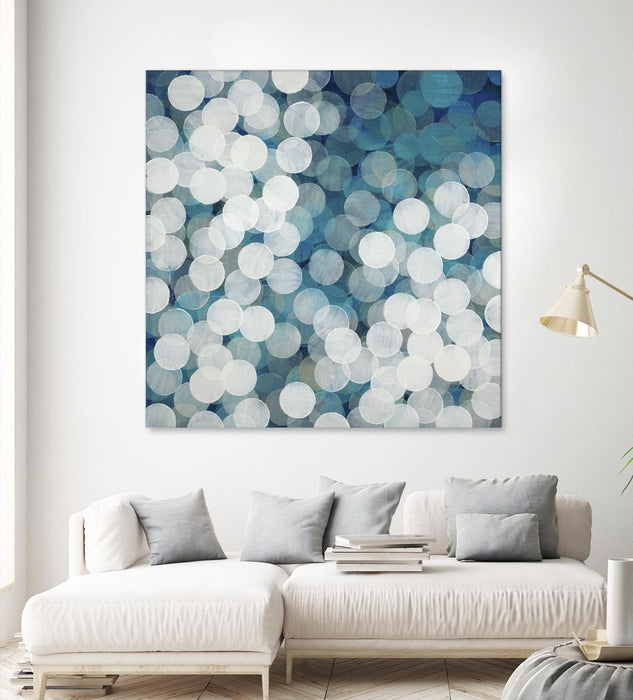 Œuvre d’art murale Giant Art « Head In The Clouds » 54 x 54
