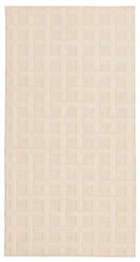 Carpette Brangane ivoire 2 pi 8 po x 4 pi 11 po