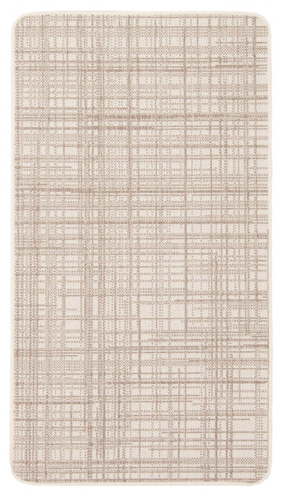 Carpette Panthea ivoire - 2 pi 2 po x 3 pi 11 po