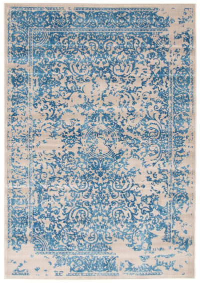 Corinne Blue 6'7" x 9'6" Area Rug
