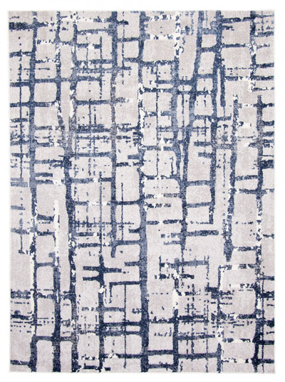 Jewel Navy Area Rug - 3'11" X 5'7" 