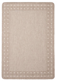 Carpette Clementine brun clair - 3 pi 3 po x 4 pi 7 po