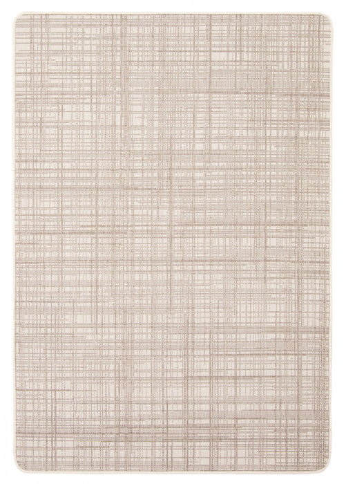 Carpette Panthea ivoire - 3 pi 3 po x 4 pi 7 po