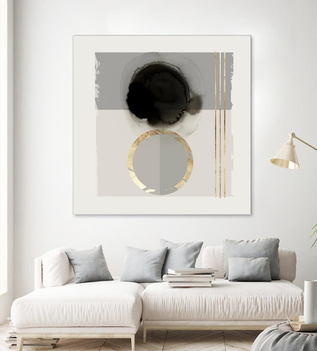 Œuvre d’art murale Giant Art « Dream Life Inspired Ii » 54 x 54