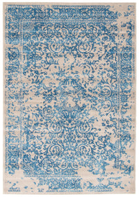Carpette Corinne bleue 3 pi 11 po x 5 pi 7 po