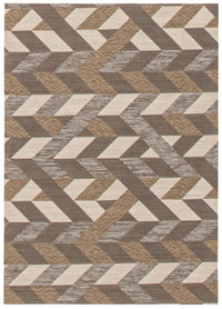 Carpette Bellezza brun foncé 2 pi 2 po x 3 pi 0 po