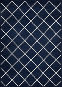 Carpette Lav Basics bleu marine 8 x 11