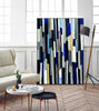 "Modernday" Canvas Framed Black 24x36 Wall Art