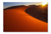  Sand Dunes In Sahara Desert 28 po x 42 po : Cadre d'art mural et panneau de tissu
