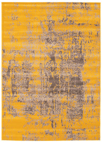Carpette Mariam jaune 2 pi 8 po x 4 pi 11 po