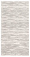 Carpette Eadda gris clair 2 pi 8 po x 4 pi 11 po