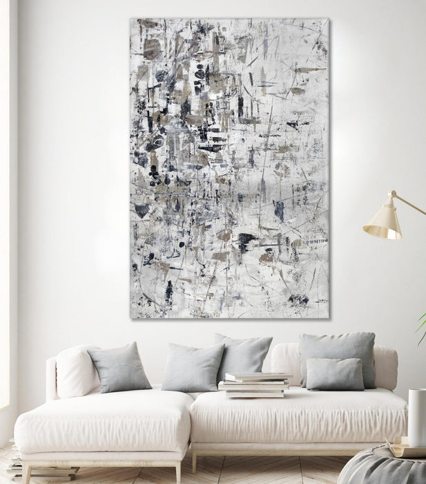 Œuvre d’art murale Giant Art « Scattered And Shattered.tif » 84 x 54