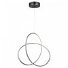 Luminaire suspendu Orion gris à DEL de 24 W