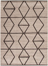 Carpette Anandi gris-brune - 3 pi 11 pox 5 pi 7 po