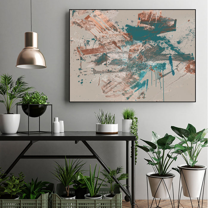 Œuvre d’art murale sur toile encadrée noire « Fresh Grind Ii » 32 x 24