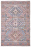 Carpette Samia bleue 5 pi 3 po x 8 pi 0 po