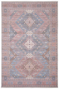 Carpette Samia bleue 5 pi 3 po x 8 pi 0 po