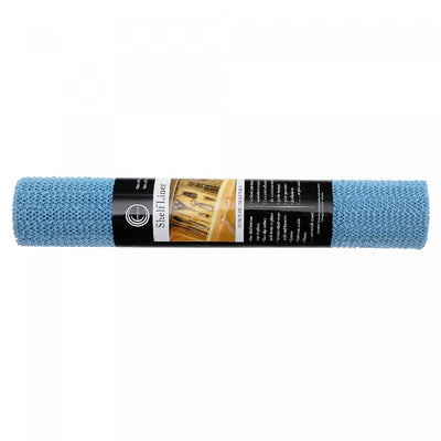 Anti Slip Pvc Mat Blue 12" x 60" - Set of 6 Kitchen Storage|Tapis antidérapant bleu de 12 po x 60 po en PVC - ensemble de 6 articles de rangement pour la cuisine