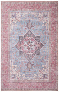 Carpette Ophelia bleue 7 pi 10 po x 10 pi 0 po