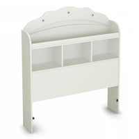  Tiara Tête de Lit Bibliothèque Simple - Blanc solide 