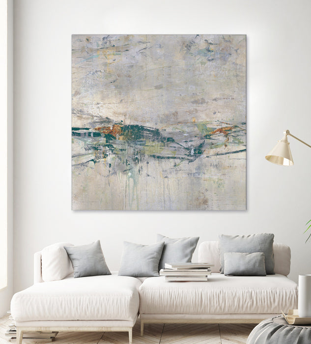 Œuvre d’art murale Giant Art « Broken Road Iii » 54 x 54