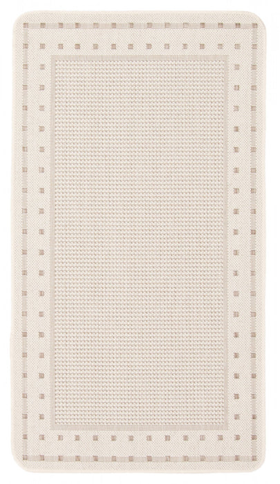 Carpette Clementine ivoire - 2 pi 2 po x 3 pi 11 po