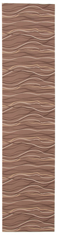 Carpette Bellezza brune 2 pi 2 po x 10 pi 0 po