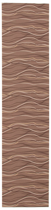 Carpette Bellezza brune 2 pi 2 po x 10 pi 0 po