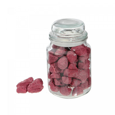 Aromatic Stones in Glass Jar with Lid Berry Potpourri|Pierres aromatiques à arôme de pot-pourri de baies dans un pot en verre avec couvercle