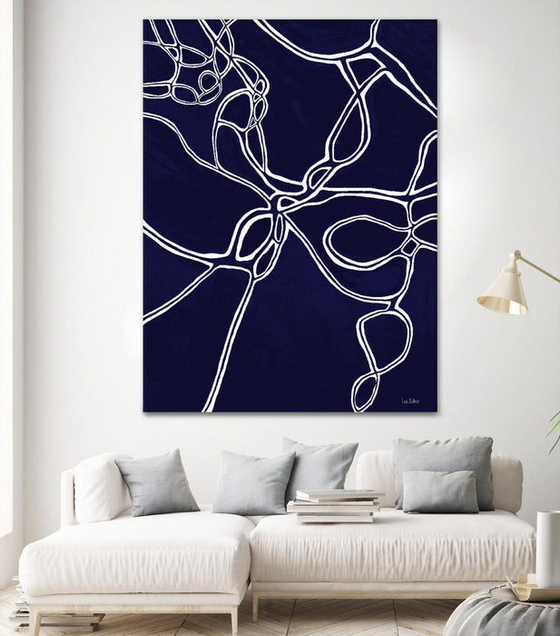 Œuvre d’art murale Giant Art « Blueprint » 72 x 54
