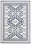 Carpette Gaia bleue 3 pi 11 po x 5 pi 7 po