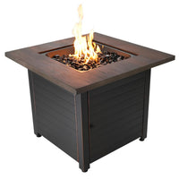 Foyer-table à gaz propane Spencer de Endless Summer de 30 po