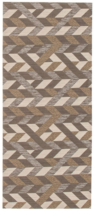 Carpette Bellezza brun foncé 2 pi 2 po x 4 pi 0 po