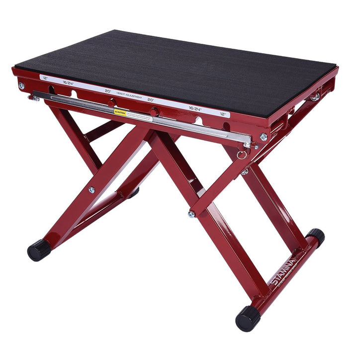 Appareil pliométrique Plyo Box de Stamina à hauteur réglable