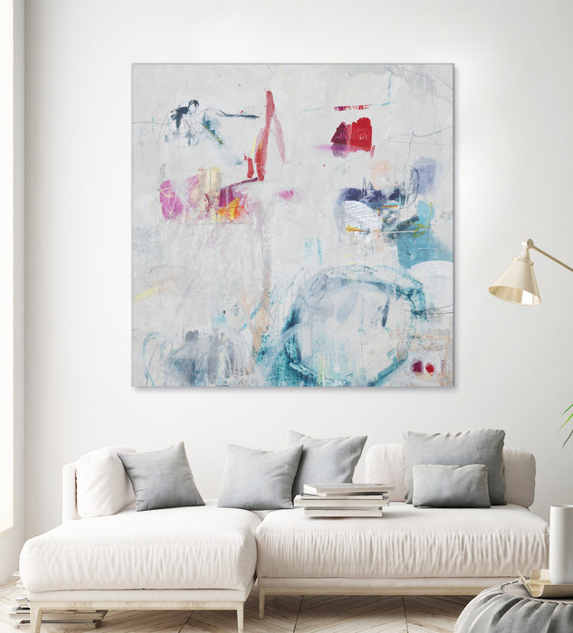 Œuvre d’art murale Giant Art « Lullaby Wishes » 72 x 72