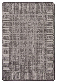 Carpette Joni noire - 4 pi 4 po x 6 pi 5 po