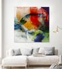 "Vibrant Terrain I" Giant Art 72x72 Wall Art