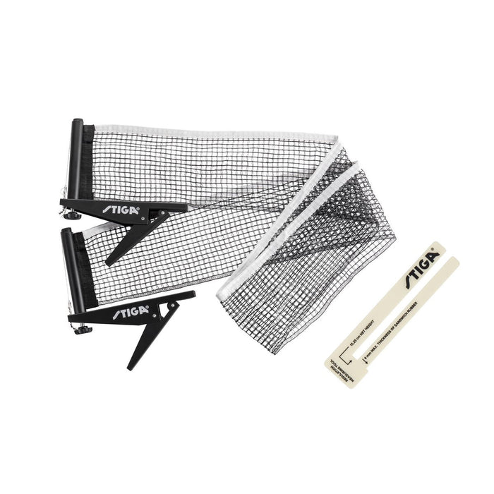 Ensemble de tennis de table filet et poteau attachables STIGA Premium Clipper