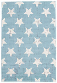 Carpette Ira turquoise 4 pi 7 po x 6 pi 7 po
