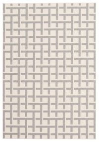 Carpette Brangane gris clair 4 pi 7 po x 6 pi 7 po