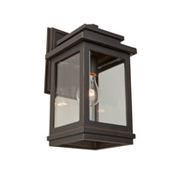 Applique murale II Freemont anthracite à 1 ampoule pour l'extérieur