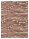 Carpette Bellezza brune 2 pi 2 po x 3 pi 0 po