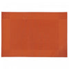 Napperon orange en vinyle de style classique - ensemble de 12