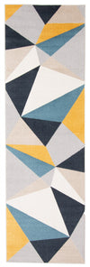 Carpette Gemma multicolore lavable à la machine - 2 pi 6 po x 8 pi 0 po