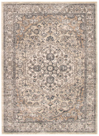 Carpette Octavian Tabriz beige-ivoire - 6 pi 7 pox 9 pi 6 po