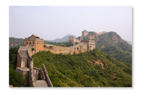  The Great Wall, China 24 po x 36 po : Cadre d'art mural et panneau de tissu
