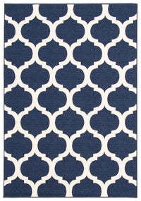 Carpette Sophie ivoirebleu marine - 3 pi 11 po x 5 pi 7 po